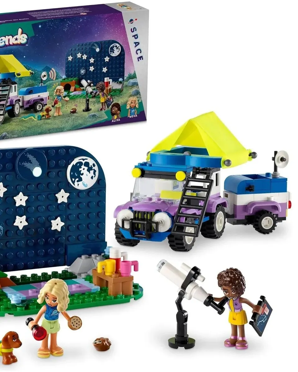 Lego Stargazing Camping Vehicle Building Blocks Multicolor Age- 7 Years & Above