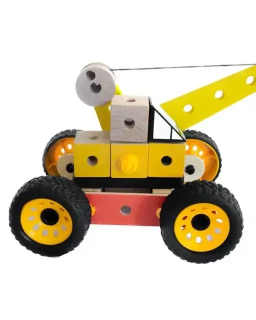 Acool Toys Assembly Crane Multicolor Age- 3 Years & Above