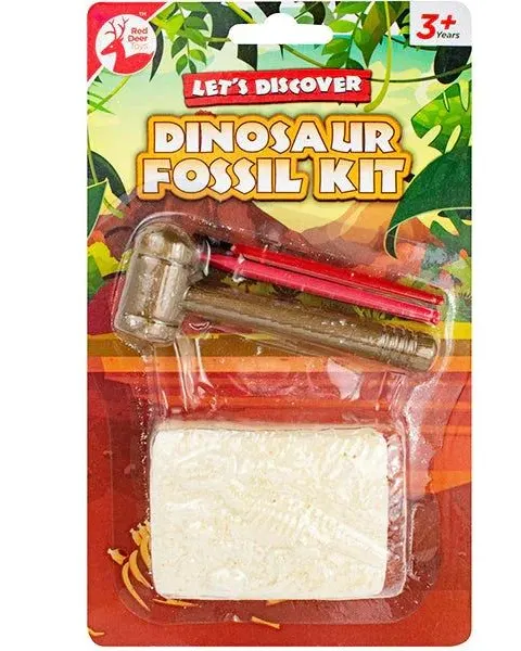 Red Deer Toys Dinosaur Fossil Kit Age-3 Years & Above