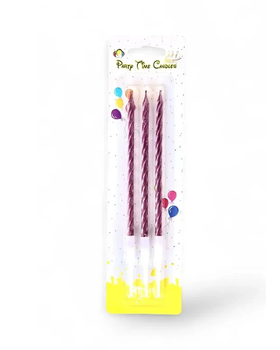 Party Time Colorful Candle Pack of 3 13260