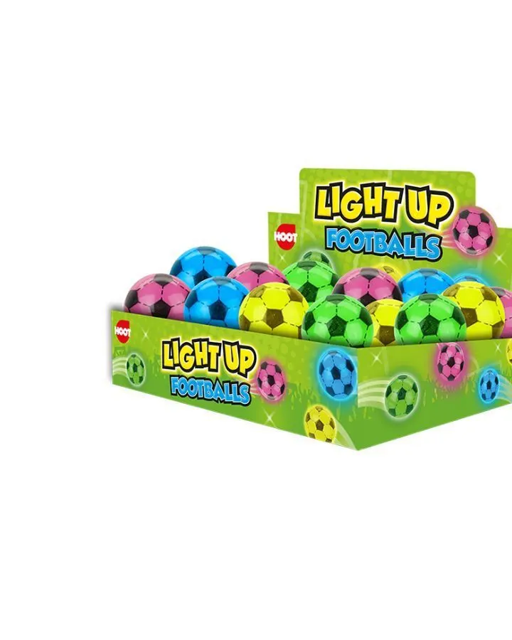 Hoot Light Up Football 5.6Cm Cdu Assorted Colours Age- 3 Years and Above