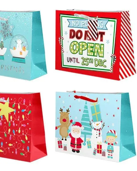 Pibi Christmas Cute Luxury Large Gift Bag Assorted Age- Newborn & Above