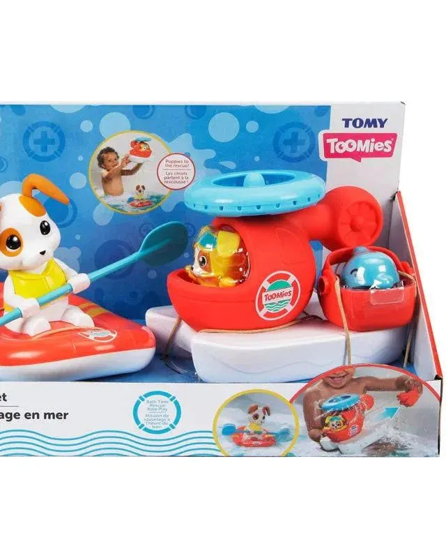 Tomy Toomies Sea Rescue Kids Bath Toy Set Multicolor Age- 18 Months & Above