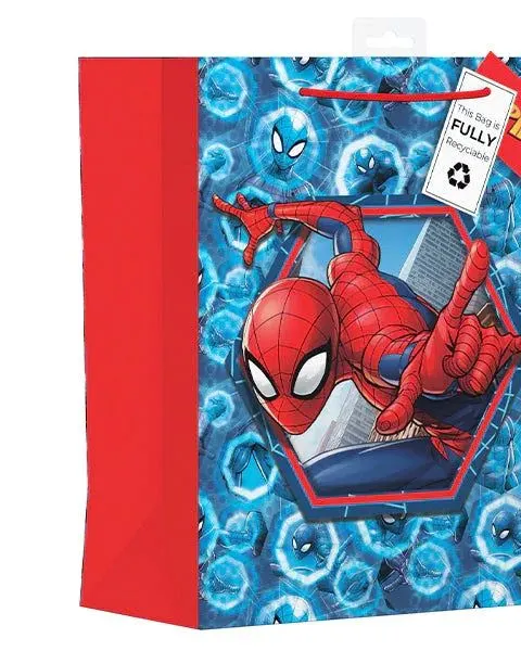 Marvel Ultimate Spider-Man Gift Bag Large Age- Newborn & Above